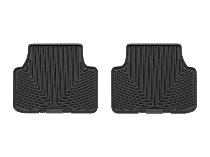 WeatherTech 19-25 Volkswagen Jetta 2nd Row Rear All-Weather Floor Mats - Black Secondary image