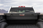 Deezee Universal Tool Box - Red Crossover - Single Lid Black BT Pull Handle (Low/Txt Blk) on truck bed, offroad truck accessories