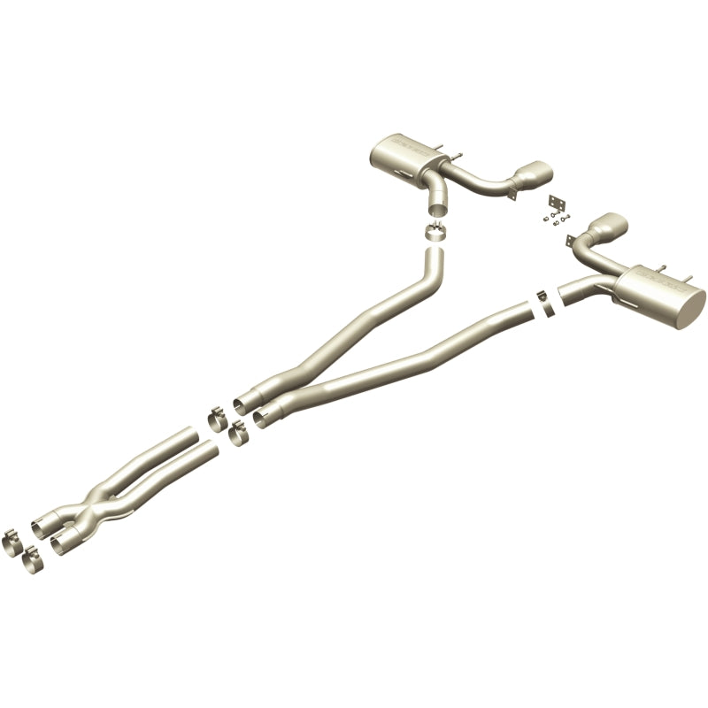 MagnaFlow 11-13 Cadillac CTS Coupe Only V8 6.2L Dual Ctr Rear Exit SS Cat-Back Performance Exhaust Secondary image