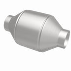 MagnaFlow Conv Univ 2.25in Inlet/Outlet Center/Center Round 3in Body L x 5in W x 8.75in Overall L catalytic converter