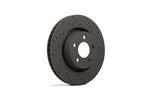 Hawk Talon 2010 Mitsubishi Lancer Evolution GSR AWD Drilled and Slotted Rear Brake Rotor Set for performance offroad parts