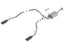 Borla 2019 RAM 1500 5.7L V8 AT 4DR Crew Cab Short Bed Touring SS Catback Exhaust - Black Chrome Tip components image