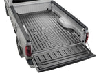 WeatherTech 07-12 Chevrolet Silverado TechLiner - Black installed in truck bed.
