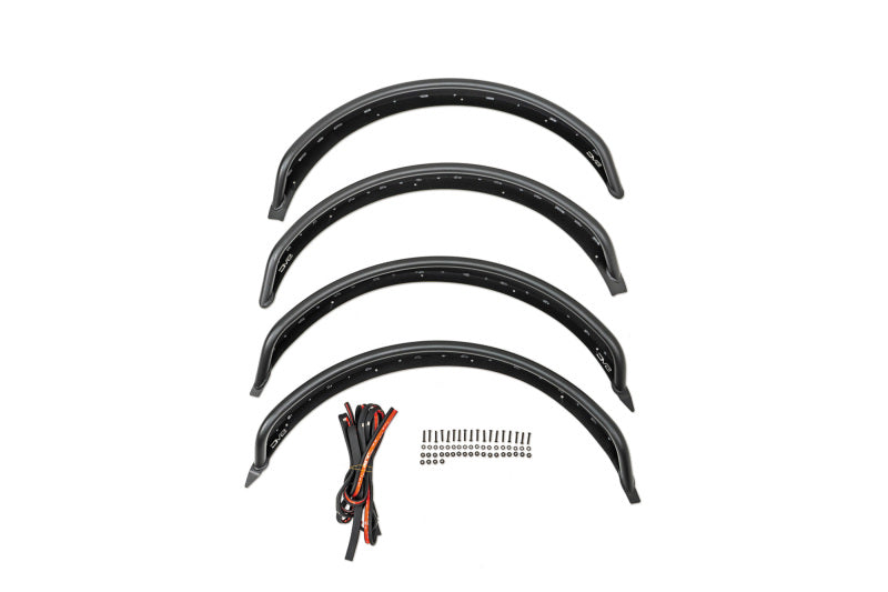 DV8 Offroad 21-23 Ford Bronco Tube Fender Flares set with hardware