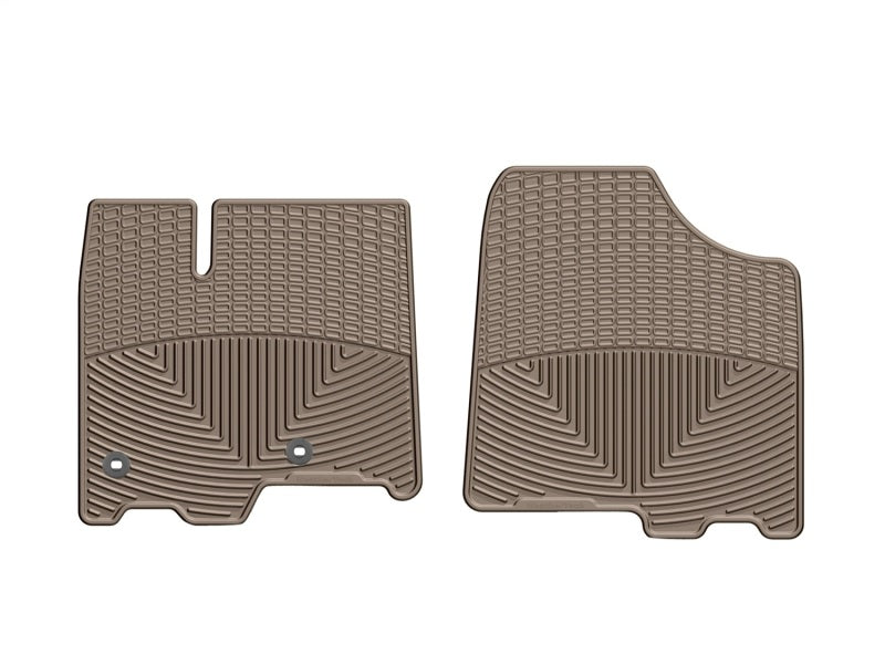 WeatherTech 13+ Toyota Sienna Front Rubber Mats - Tan Secondary image