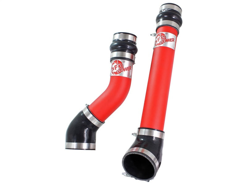 aFe Bladerunner Intercooler Tubes Hot & Cold Side 3in 94-02 Dodge Diesel Trucks L6-5.9L (td) - R Secondary image