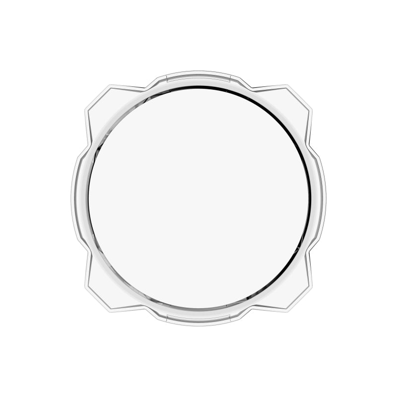 KC HiLiTES 6in. Light Shield for Gravity Pro6 LED Lights (Single) - Clear image for offroad lighting accessories