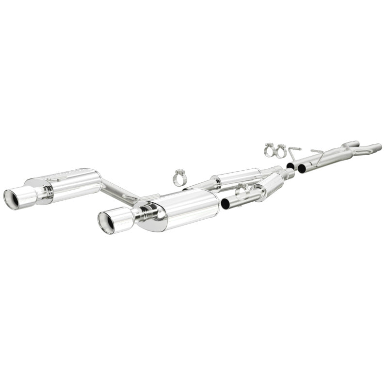MagnaFlow 05-07 Audi A4 Quattro V6 3.2L SS Cat-Back Dual Split Rear Exit 2 Tips Perf Exhaust Sys Secondary image