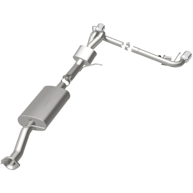 MagnaFlow Sys C/B 07 GM Hummer H2 Split Rear exhaust system for offroad performance upgrades