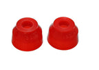 Energy Suspension Buick/Chevy 2WD Black Octagon Style Tie Rod End Boot in red for offroad performance upgrades.