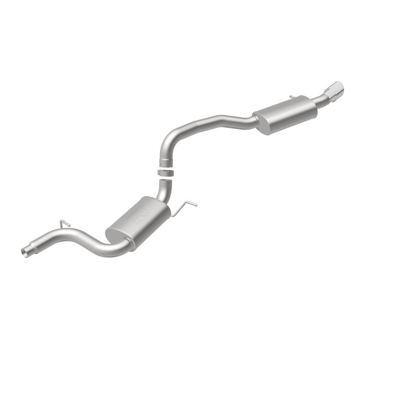 MagnaFlow Sys C/B 15-16 Volkswagen Passat 1.8L SS 3in Single Rear Ext 4in Tip performance exhaust system