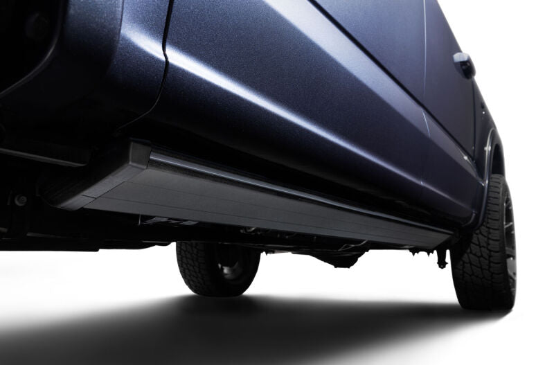 AMP Research 19-24 RAM 1500 CC PowerStep Vision side view with offroad parts and accessories.