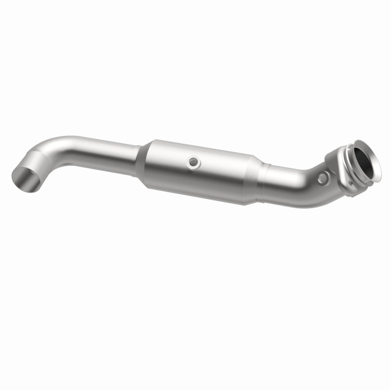 MagnaFlow Converter Direct Fit 10-14 Ford F-150 6.2L exhaust pipe for offroad performance upgrades.
