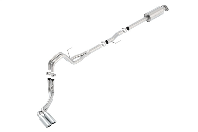 Borla 15-16 Ford F-150 3.5L EcoBoost Ext. Cab Std. Bed Catback Exhaust ATAK Truck Side Exit, offroad performance upgrades