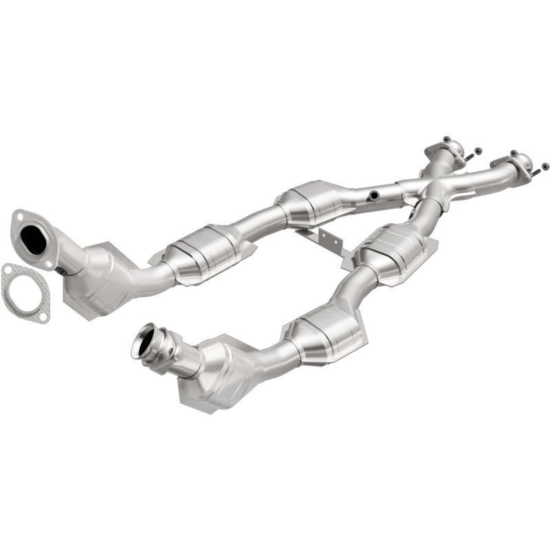MagnaFlow Direct Fit Catalytic Converter 96-98 Mustang 4.6L 6-Cats Secondary image