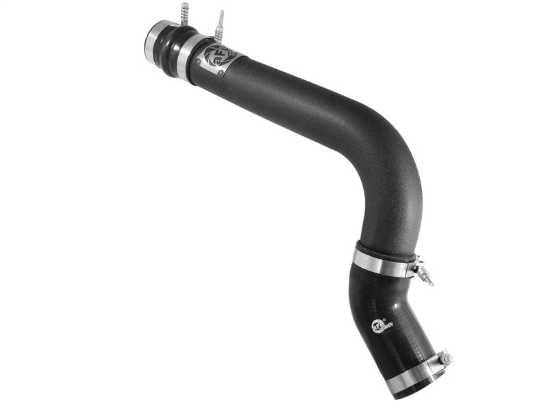 aFe BladeRunner 3in Black Intercooler Tube Hot Side w/ Couplings & Clamps 13-14 Dodge RAM 6.7L (td) Secondary image