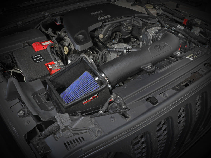 aFe Rapid Induction Pro 5R Cold Air Intake System 18-21 Jeep Wrangler(JL)/Gladiator(JT) 3.6L Secondary image