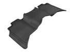 3D MAXpider 2009-2020 Dodge Ram 1500/2500/3500 Crew Cab Kagu 2nd Row Floormats - Black for offroad performance upgrades