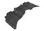 3D MAXpider 2009-2020 Dodge Ram 1500/2500/3500 Crew Cab Kagu 2nd Row Floormats - Black for offroad performance upgrades