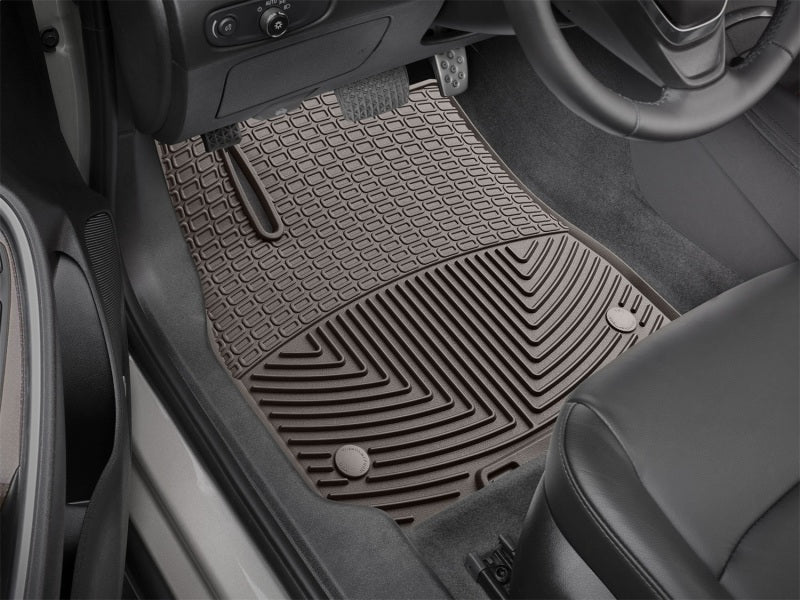 WeatherTech 2016+ Chevy Malibu Front Rubber Mats - Cocoa Secondary image