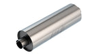 Borla Specialty Muffler 3in Center In/Out 7.75in Dia. 24in Body 29in OAL Touring Notched for offroad performance upgrades.