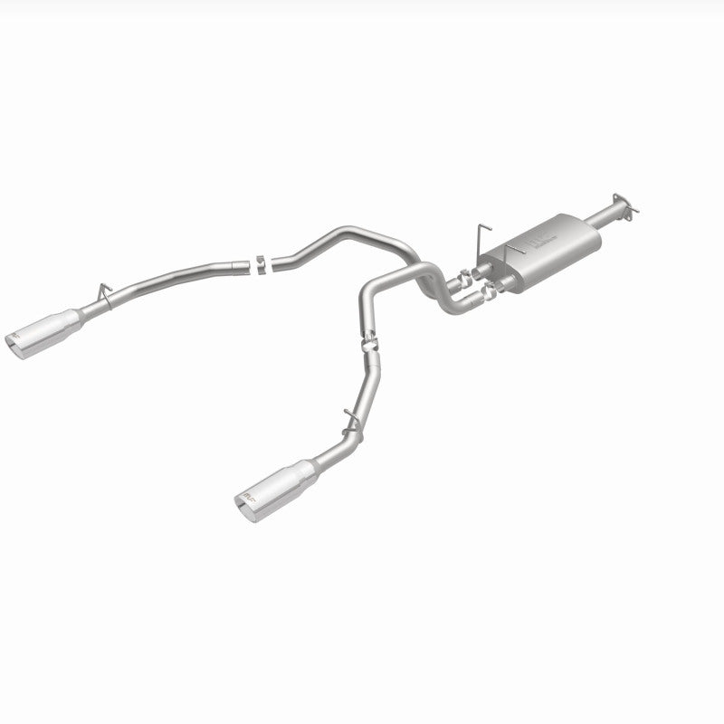 MagnaFlow 2019 Ram 1500 V8 5.7L (Excl. Tradesman) Polished 3in 409SS Cat-Back Exhaust System image