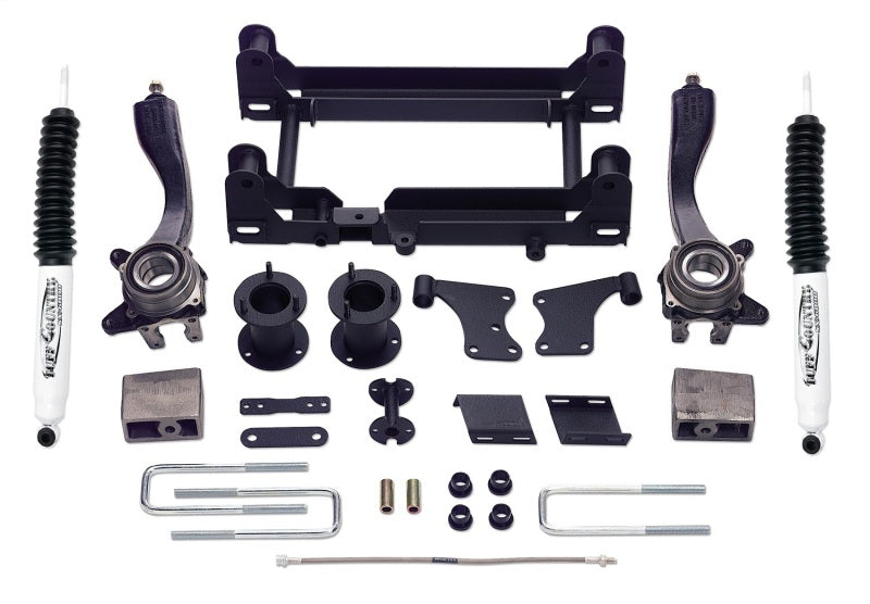 Tuff Country 05-06 Toyota Tundra 4x4 & 2wd 5in Lift Kit (w/Steering Knuckles) SX6000 Shocks parts for offroad upgrades Main image