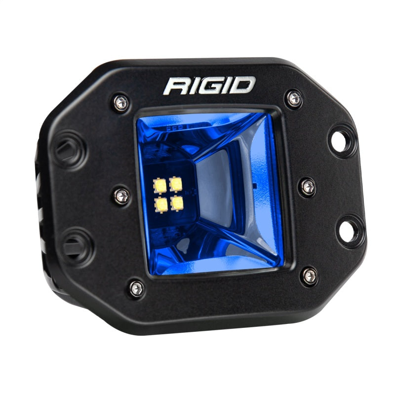 Rigid Industries Radiance+ Scene RGBW Flush Mount - Pair in blue