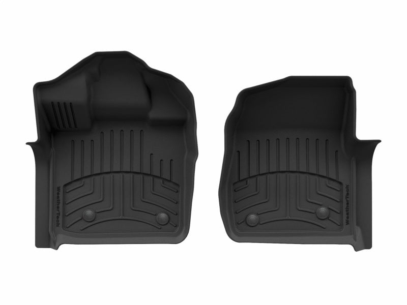 WeatherTech 15-20 Ford F-150 1st Row Front FloorLiner HP for Vinyl Floor - Black Secondary image