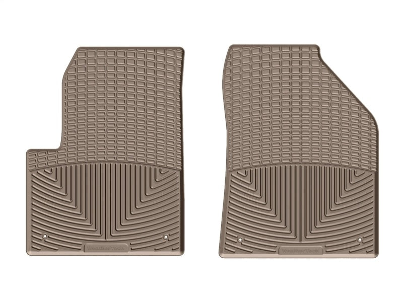 WeatherTech 14+ Jeep Cherokee Front Rubber Mats - Tan Secondary image