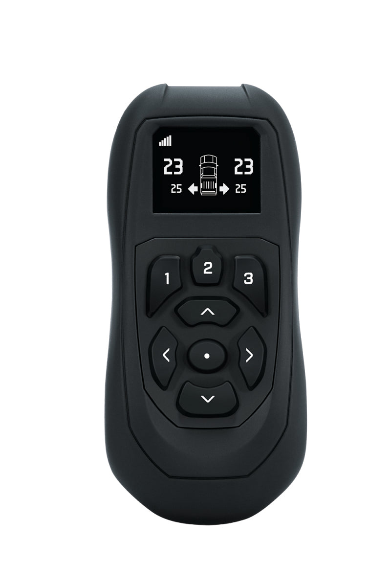 Air Lift Wireless Air Control System V2 remote control for air pressure adjustment for offroad trucks.