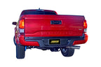 Gibson 16-22 Toyota Tacoma Limited 3.5L 2.5in Cat-Back Single Exhaust - Aluminized view from rear
