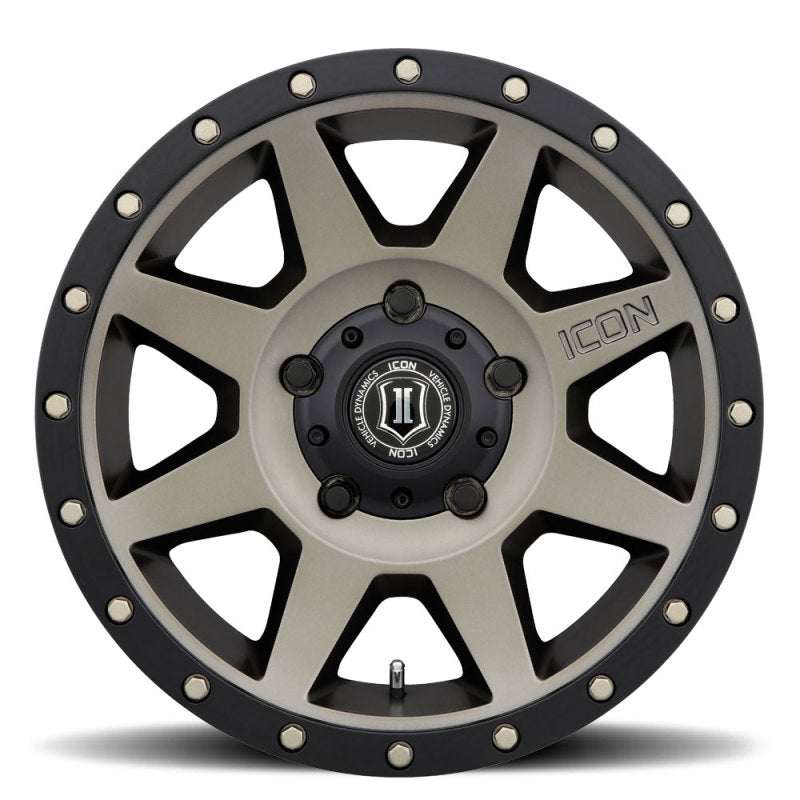 ICON Rebound 18x9 5x150 25mm Offset 6in BS 110.1mm Bore Bronze Wheel Secondary image