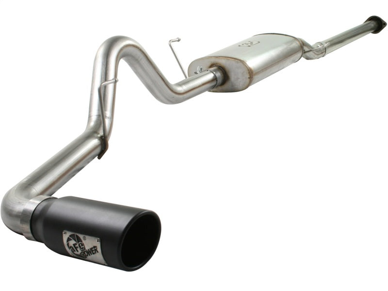 aFe MACHForce XP 3in 409SS Cat Back Exhaust w/ Black Tips for 09-10 Ford F-150 V8 4.6L/5.4L Secondary image