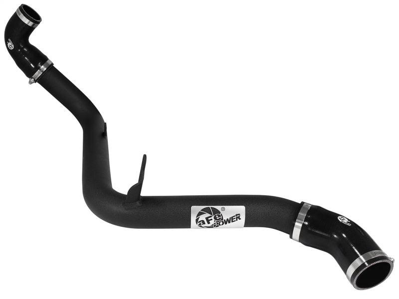 aFe Bladerunner 2.5in Intercooler Hot Side Tubes, 13-14 Ford Focus ST 2.0L (t) *Black* Secondary image