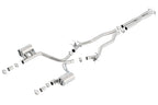 Borla 2015-2022 Charger SRT 392 / Scat Pack 6.4L Atak Catback Exhaust Single Split Rear Exit parts and components.