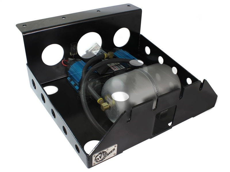 aFe Power Cover Glide Guard On Board Compressor Mount 07-14 Jeep Wrangler JK V6 3.6L-3.8L Secondary image