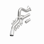 MagnaFlow 2024+ Chevy Silverado 2500HD/3500HD Pro Series Filter-Back Performance Exhaust pipes and clamps