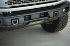 DV8 Offroad 2021 Ford Bronco Capable Bumper Slanted Front License Plate Mount on truck
