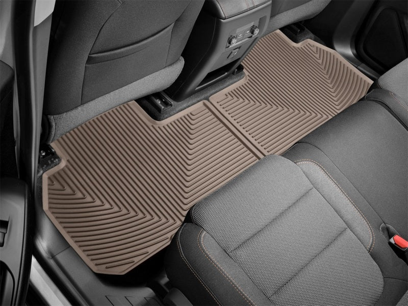 WeatherTech 2018+ Buick Enclave Rear Rubber Mats - Tan Secondary image