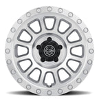 ICON Hulse 18x9 5x150 25mm Offset 6in BS Silver Machined offroad wheels