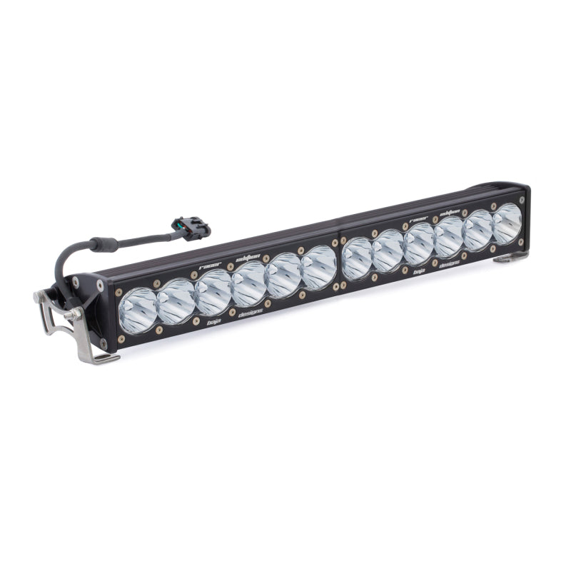Baja Designs OnX6 Racer Edition Straight High Speed Spot Pattern 20in LED Light Bar for offroad lighting and electrical.