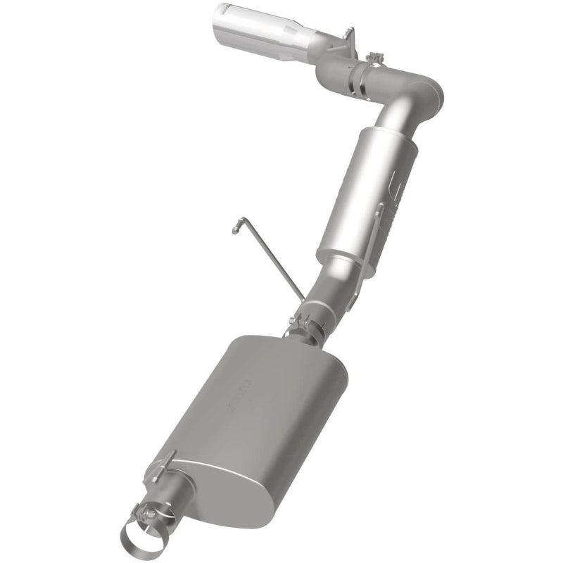 MagnaFlow Cat-Back, SS, 4in, Single Pass Side Rear Exit 5in Tip 14-15 Ram 2500 6.4L V8 CC LB/MC SB performance exhaust system