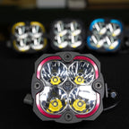 KC HiLiTES FLEX ERA 4 Color Bezel Ring Red (ea) for offroad lighting