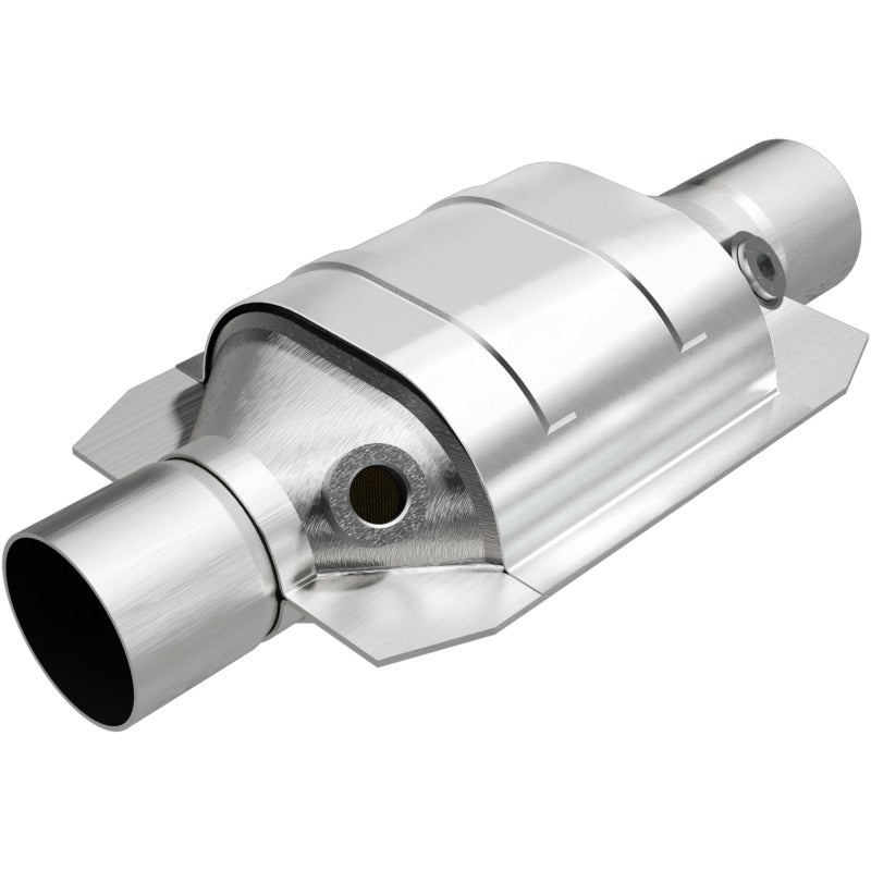 MagnaFlow Universal Catalytic Converter 2.5 Dual O2 Boss FED Secondary image