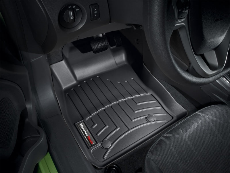 WeatherTech 11+ Ford Fiesta Front FloorLiner - Black for 4x4 suspension components and offroad parts.