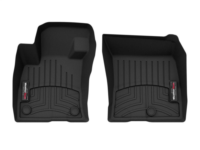 WeatherTech 2021+ Ford Bronco Sport (w/o Rubberized Floor)/2022 Ford Maverick Front FloorLiner - Blk, offroad truck accessories online Main image