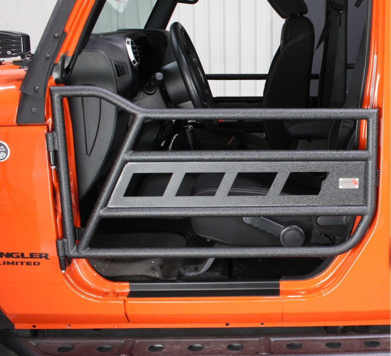 Fishbone Offroad 07-18 Jeep Wrangler JK 2 Door Tube Doors Secondary image