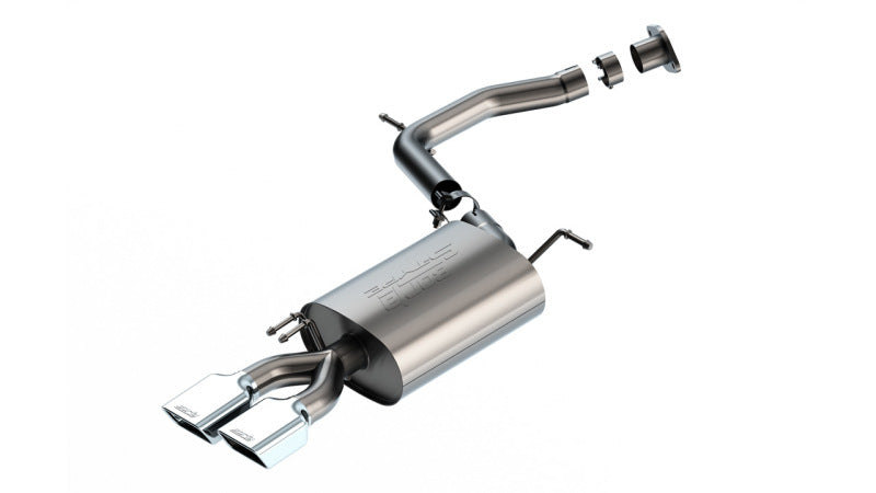 Borla 2023 Hyundai Palisade / 20-22 Kia Telluride 3.8L V6 S-Type Axle-Back Exhaust for enhanced off road performance.