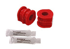 Energy Suspension 03-07 Infiniti G-35 Coupe RWD / 02-09 350Z Red 21mm Rear Sway Bar Frame Bushings and lubricant kit